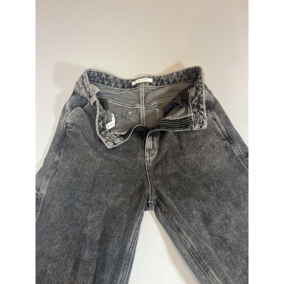 Pacsun 90's Bf Carpenter Jeans Womens 27 black/ gray Denim High Rise - Picture 10 of 16